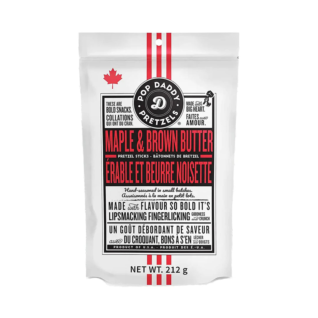 Pop Daddy Maple & Brown Butter Pretzel Sticks - Visual Media Number 1 of 1