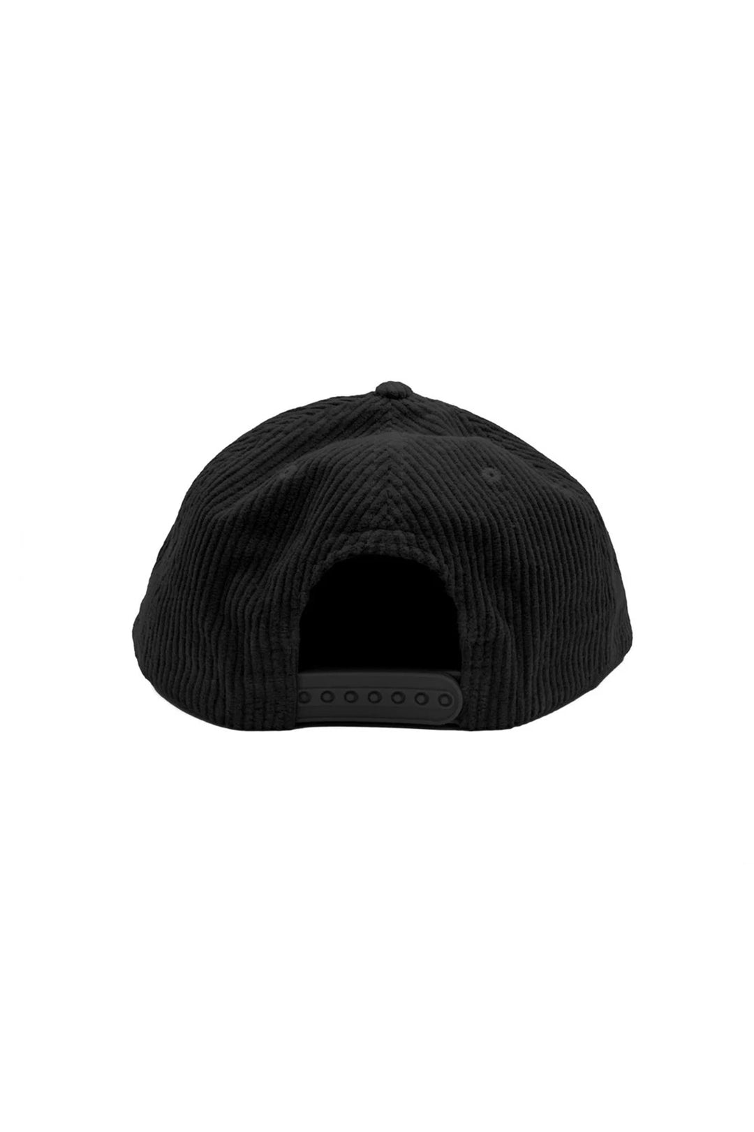 Don't Trip Corduroy Snapback Hat | Black - Visual Media Number 2 of 2