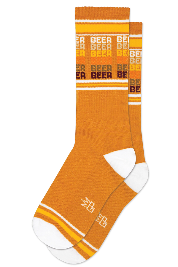 Beer Ribbed Gym Sock - Visual Media Number 1 of 1