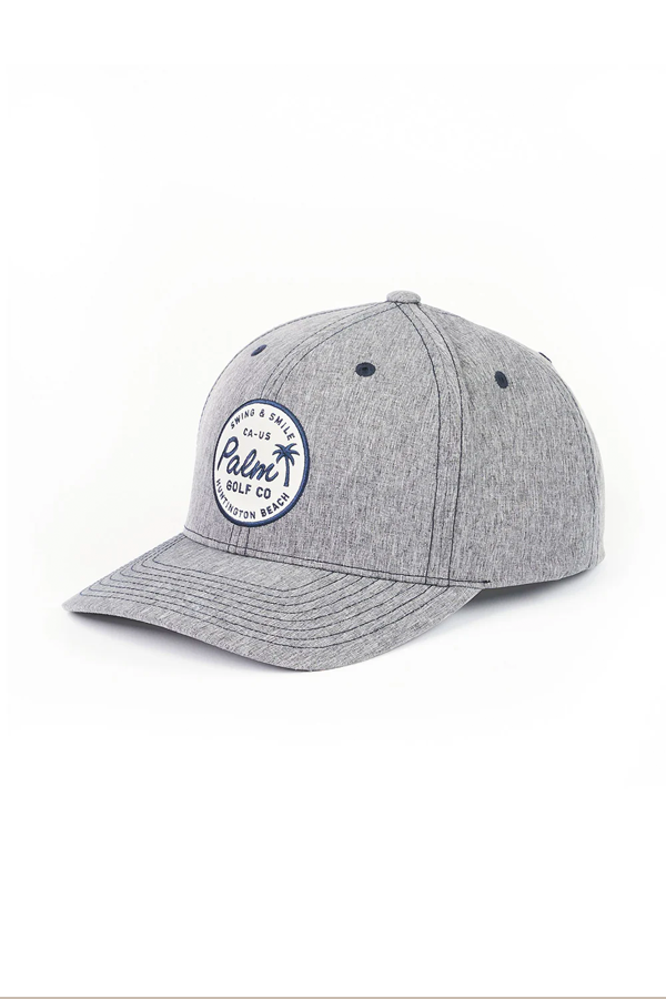 Palm Ave Snapback | Grey - Visual Media Number 1 of 2