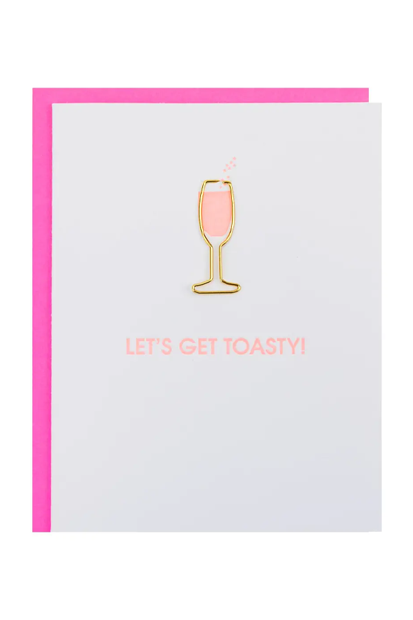 Let's Get Toasty Paperclip Card - Visual Media Number 1 of 1