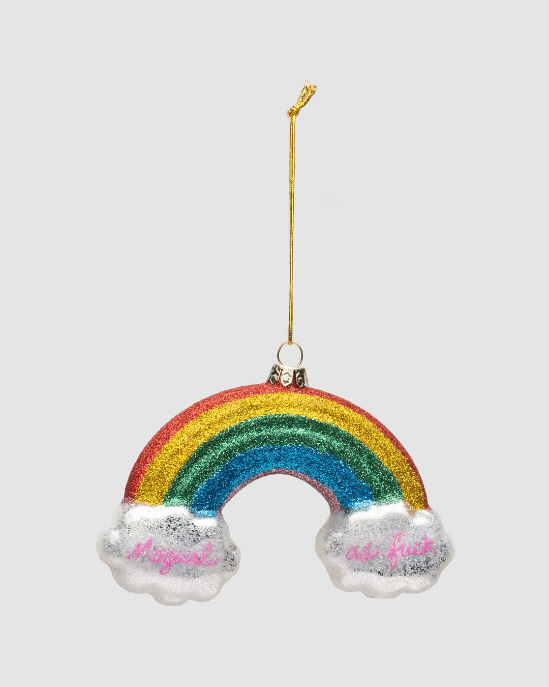 Magical AF Rainbow Ornament - Visual Media Number 1 of 1