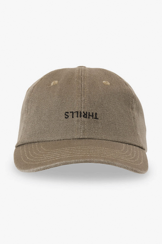 Minimal Thrills 6 Panel Cap | Brindle - Visual Media Number 1 of 2