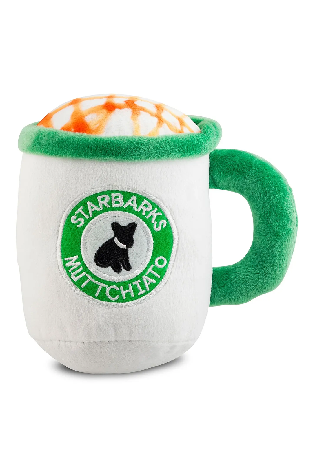 Starbarks Muttchiato | Plush Squeaker Dog Toy - Visual Media Number 1 of 1