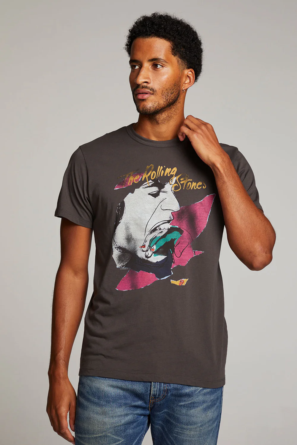 Rolling Stones Love You Live Tee | Vintage Black - Visual Media Number 1 of 1