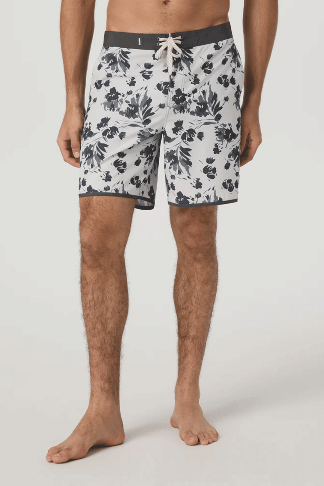 Cruise Boardshort | Forest Grey Fleur - Visual Media Number 1 of 2