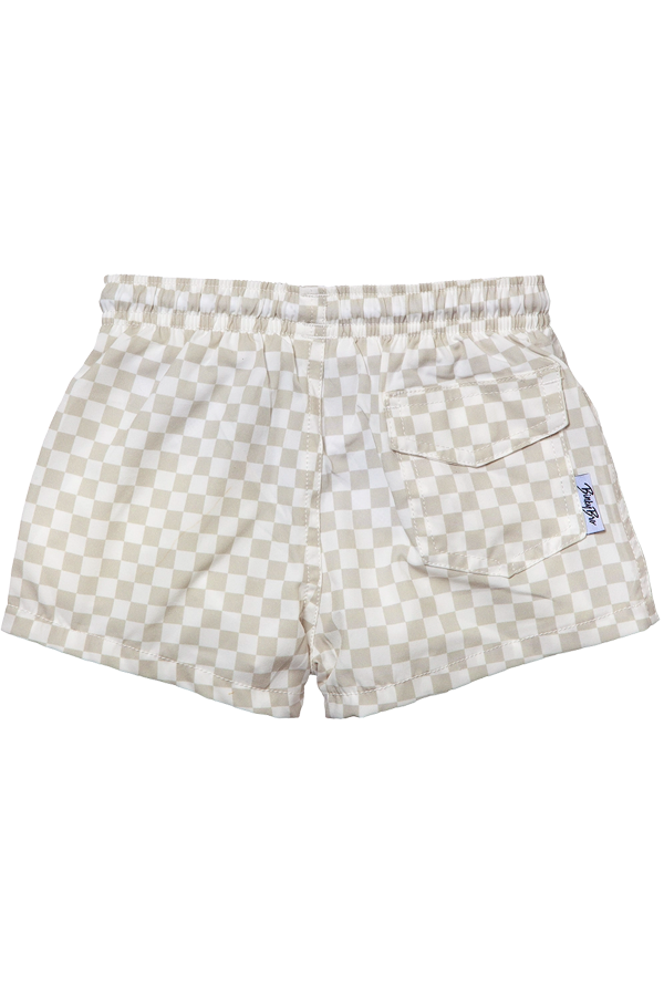 Breakwall Swimsuit | Grey Checks - Visual Media Number 2 of 2