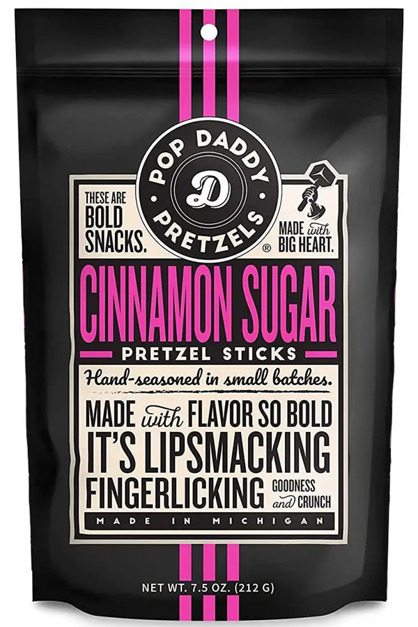 Pop Daddy Cinnamon Sugar Pretzel Sticks - Visual Media Number 1 of 1