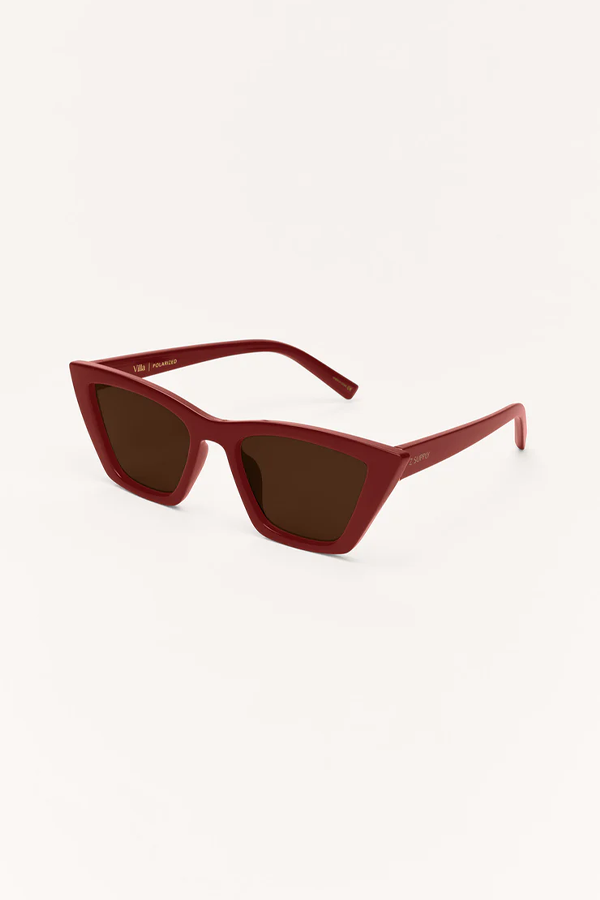 Villa Sunglasses | Merlot - Brown - Visual Media Number 3 of 4