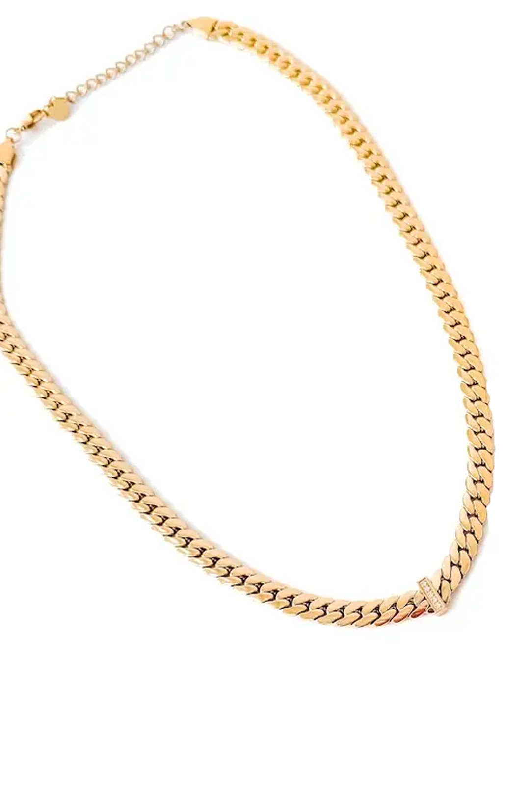 Victoria Diamond V Necklace | Gold - Visual Media Number 1 of 1