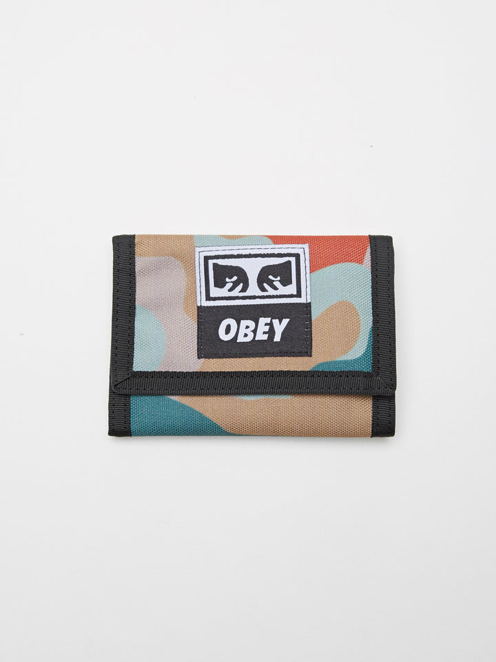 Drop Out Tri Fold Wallet Drip Camo - Thumbnail Image Number 1 of 2

