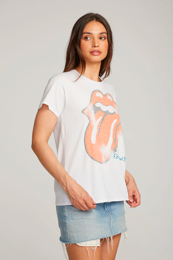 Rolling Stones Classic Logo | White - Main Image Number 3 of 4