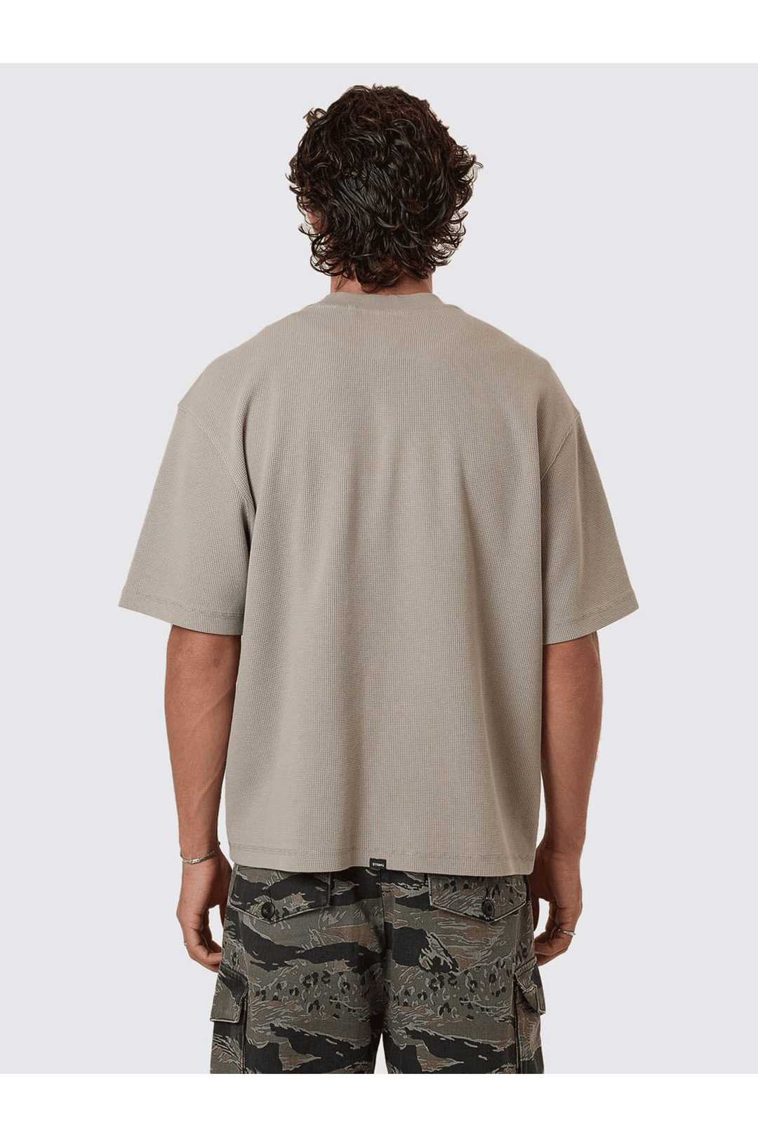 Arts & Industrial Oversize Tee | Light Grey - Visual Media Number 2 of 2