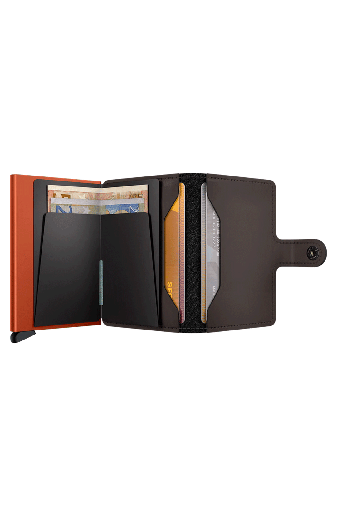Miniwallet Matte | Truffle & Orange - Visual Media Number 2 of 2