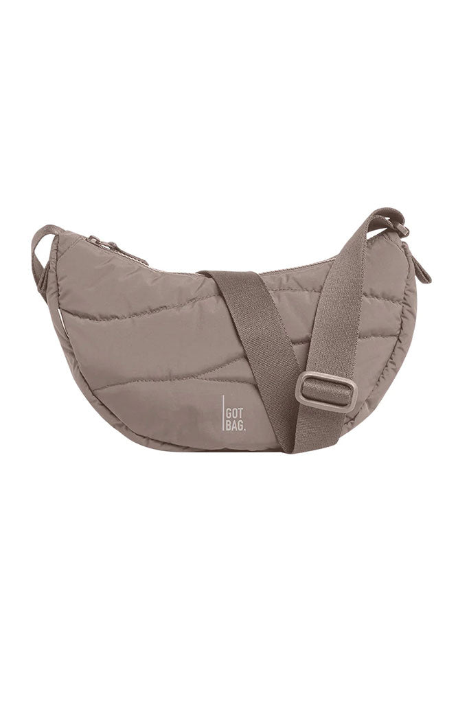 Wavy Puffer Everyday Bag | Oyster - Visual Media Number 1 of 1