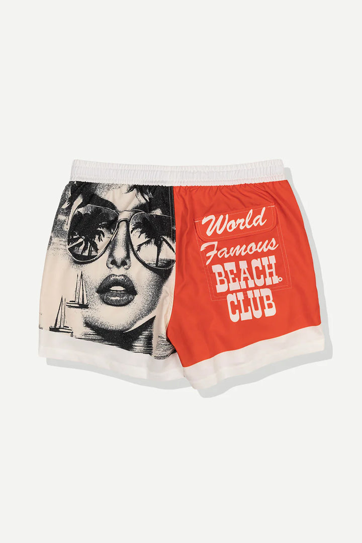 World Famous Swim Short | Red - Thumbnail Image Number 2 of 3
