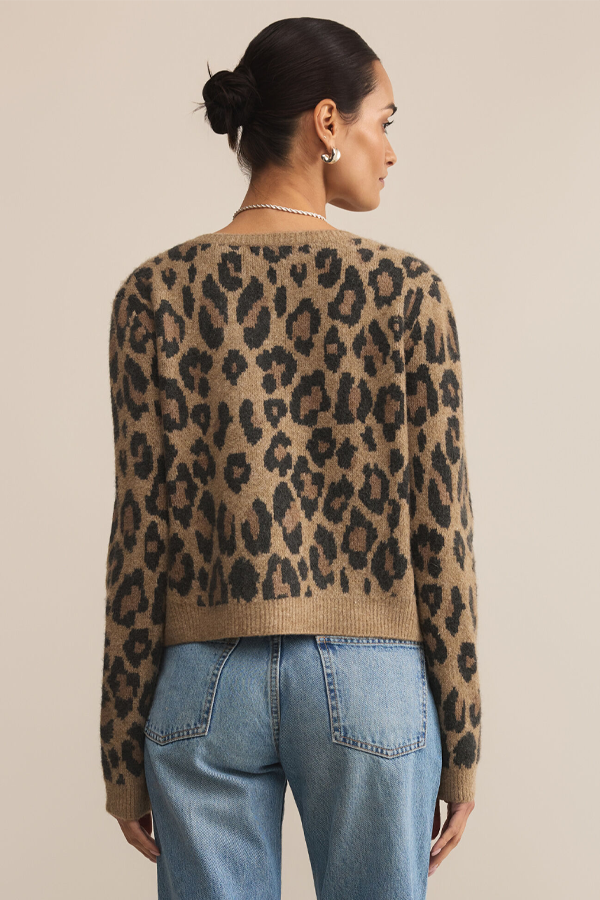 Wild Outlook Cardigan | Desert Tan - Thumbnail Image Number 3 of 3
