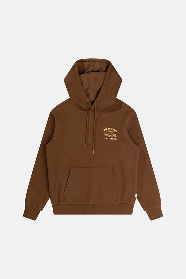 Worn Path Fleece Hood | Brown - Visual Media Number 3 of 4