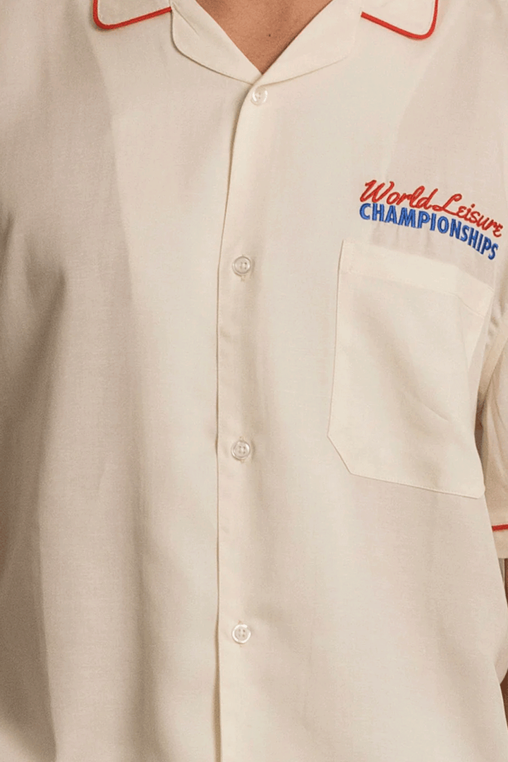 Champion Button up Shirt | Antique - Thumbnail Image Number 3 of 3

