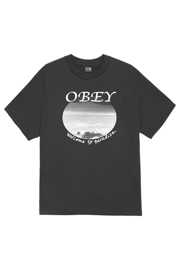 Welcome to Paradise Tee | Vintage Black - Thumbnail Image Number 1 of 2

