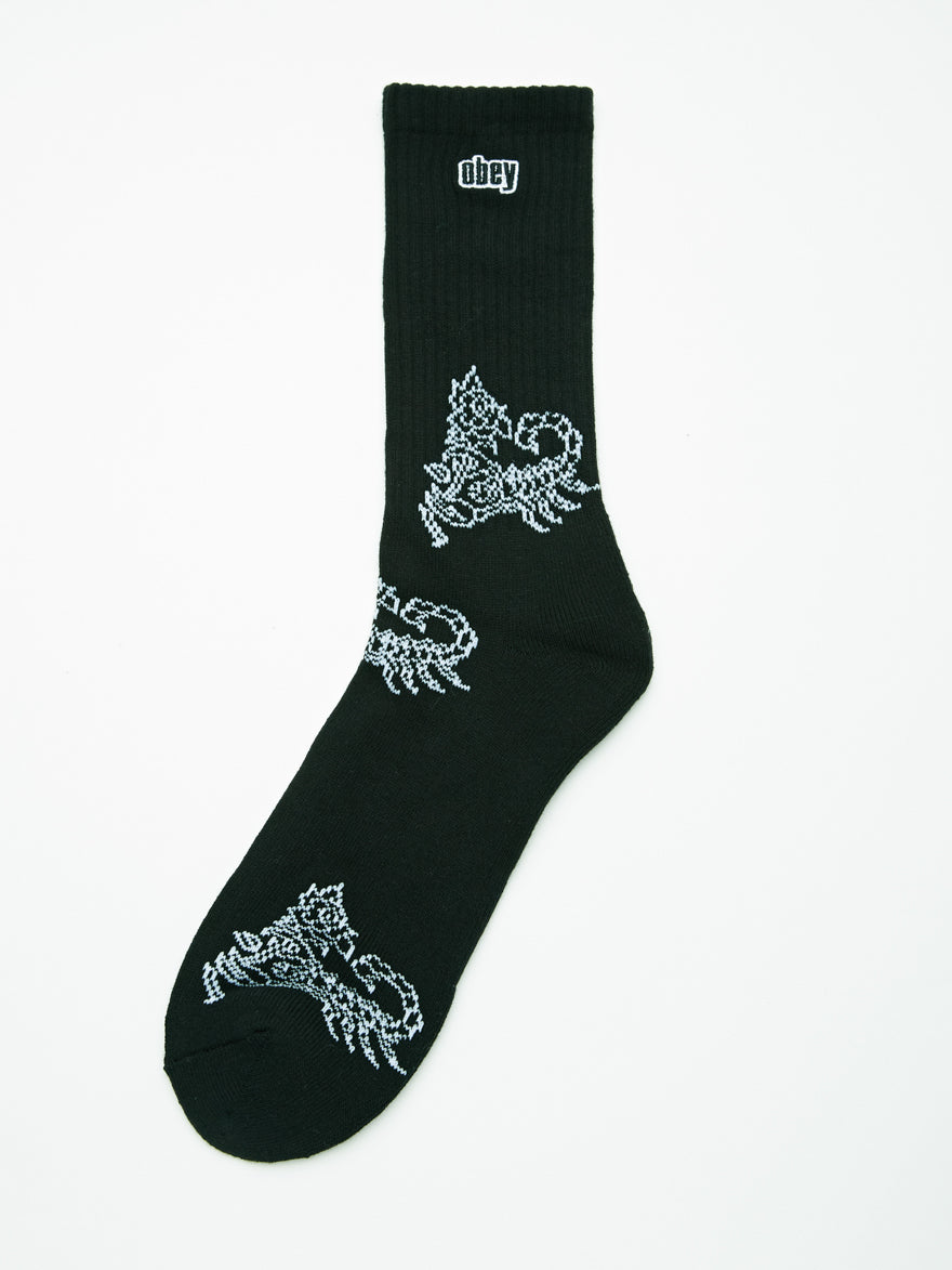 Scorpion Socks Black Multi - Visual Media Number 1 of 1