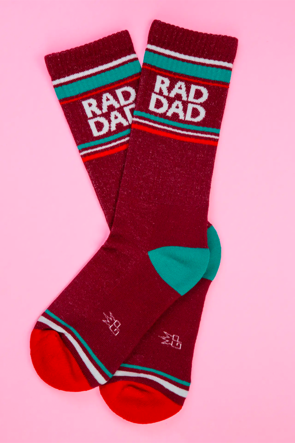 Rad Dad Gym Socks - Visual Media Number 2 of 2