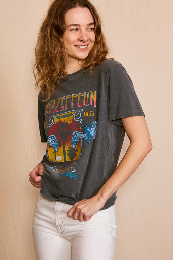 Led Zeppelin Inglewood Tee | Vintage Black - Visual Media Number 2 of 2