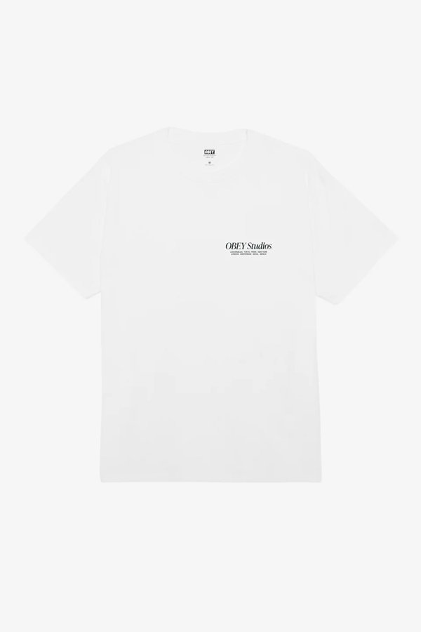 Visual Food For Your Mind Tee | White - Visual Media Number 2 of 2