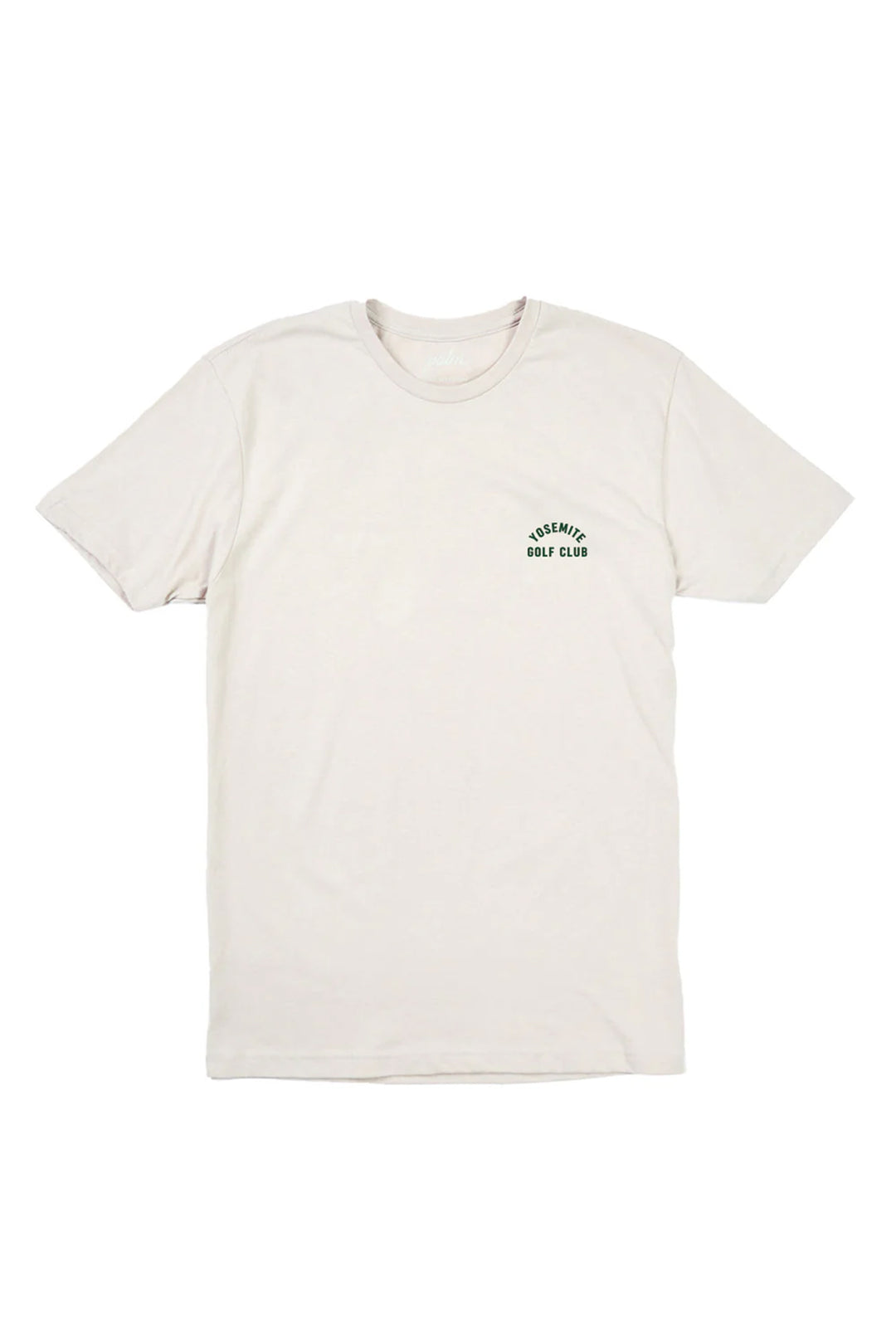 Yosemite Golf Club T-Shirt | Cream - Visual Media Number 2 of 2