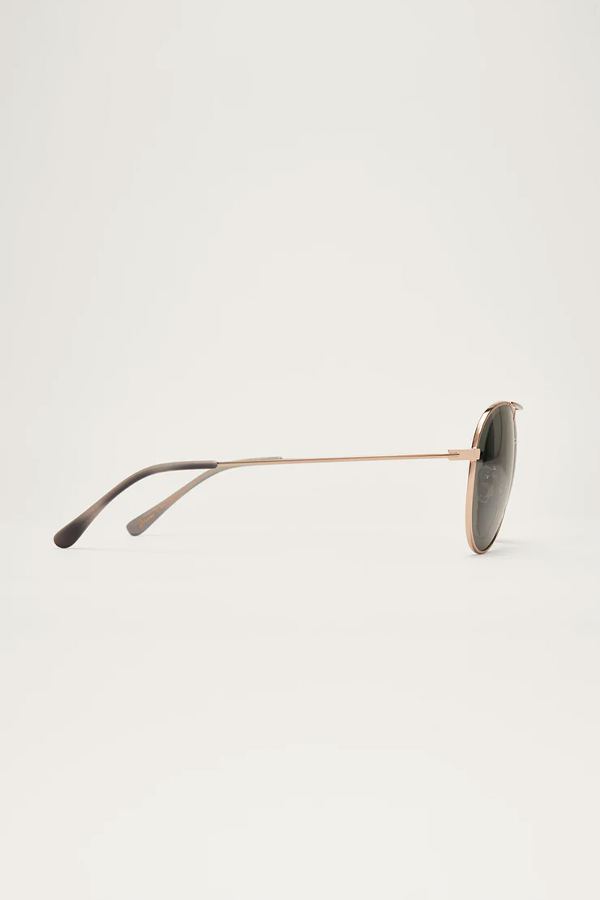Driver Sunglasses | Gold - Grey - Thumbnail Image Number 2 of 4
