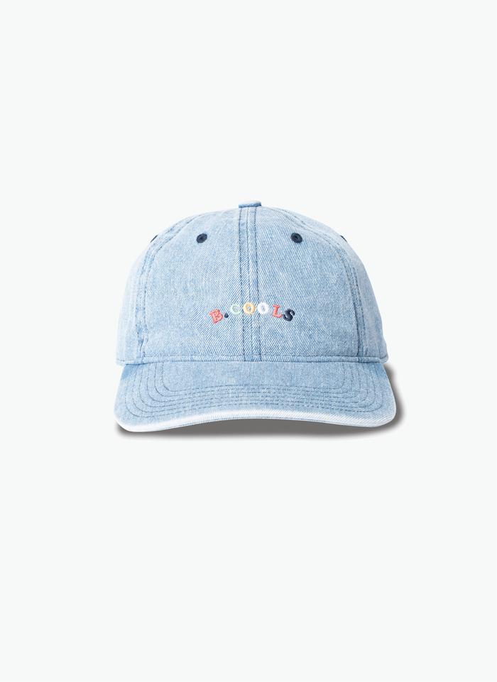 B. Nostalgic Curve Brim Hat Denim - Visual Media Number 1 of 3