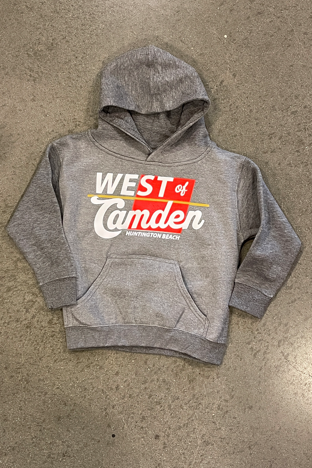 10 Year HB Youth Hoodie | Grey - Visual Media Number 1 of 1