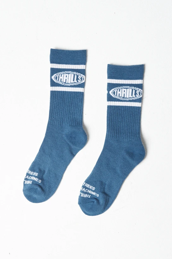 Warped Sock | Royal Blue - Main Image Number 1 of 1