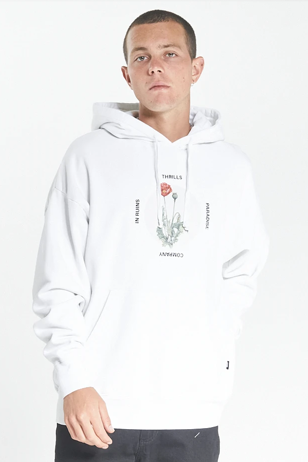 Modern Lover Slouch Hood | White - Visual Media Number 1 of 2