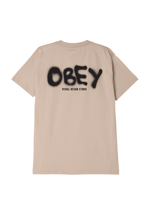 Obey Visual Design Studio Tee | Sand - Thumbnail Image Number 1 of 2
