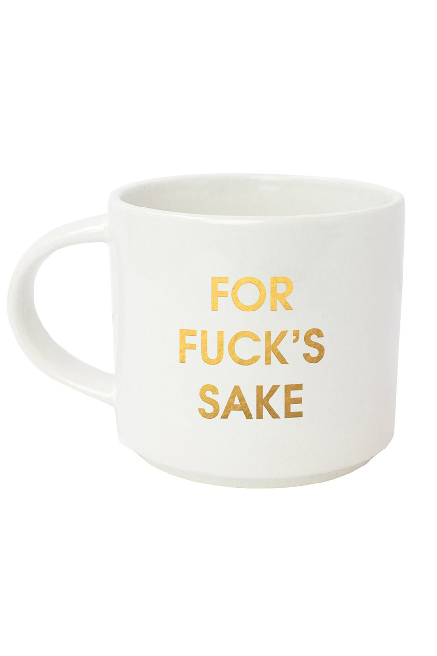 For Fucks Sake Mug | White Gold - Main Image Number 1 of 1