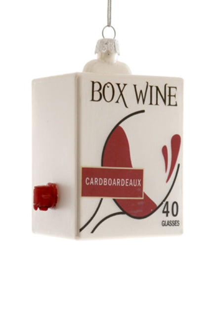 Boxed Wine Ornament - Main Image Number 1 of 1