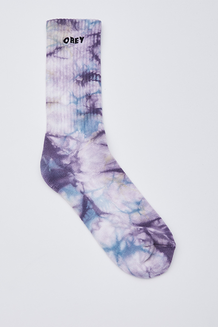 Obey Mountain Socks | Purple Nitro Multi - Main Image Number 1 of 1