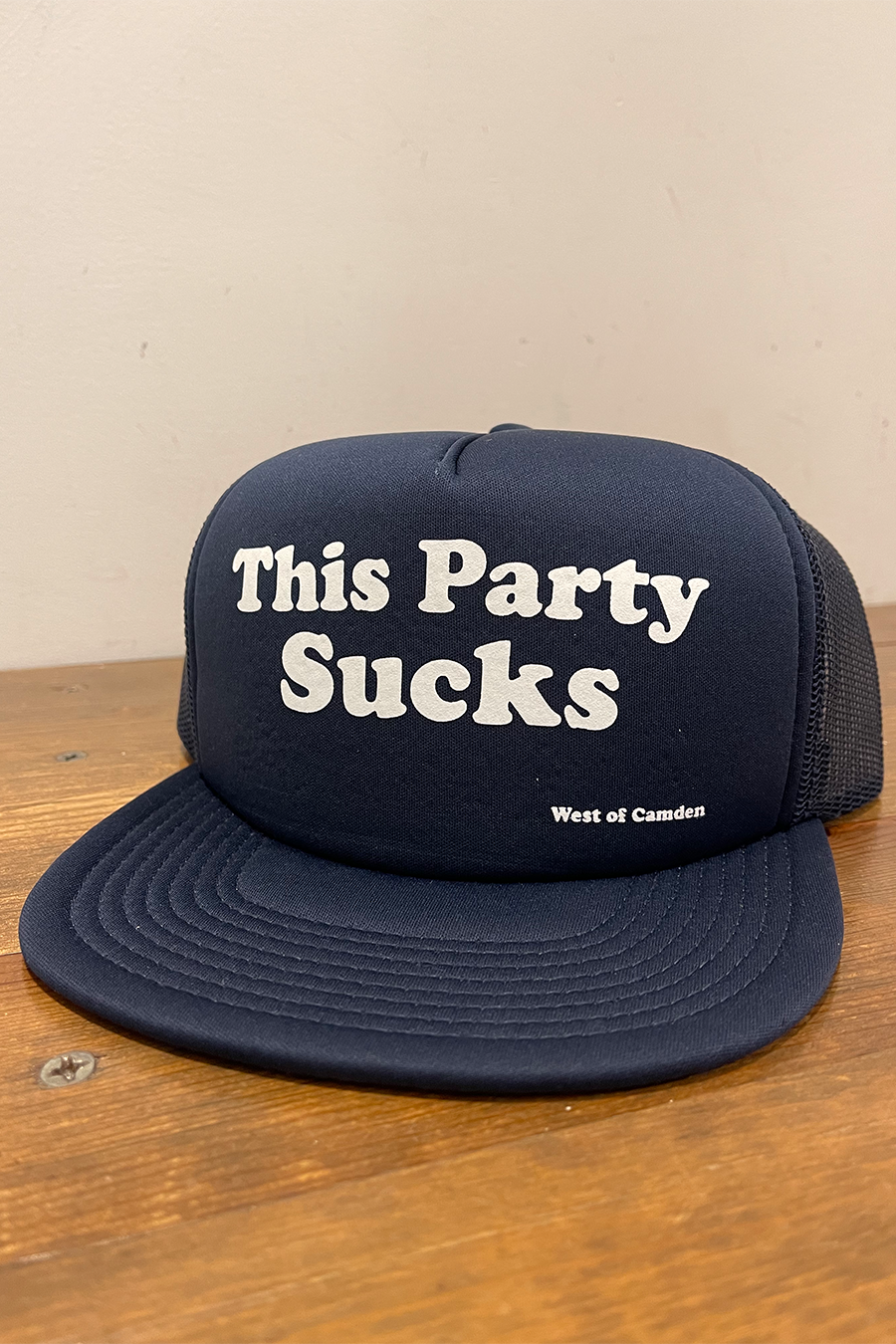 This Party Sucks Hat | Navy - Main Image Number 1 of 1