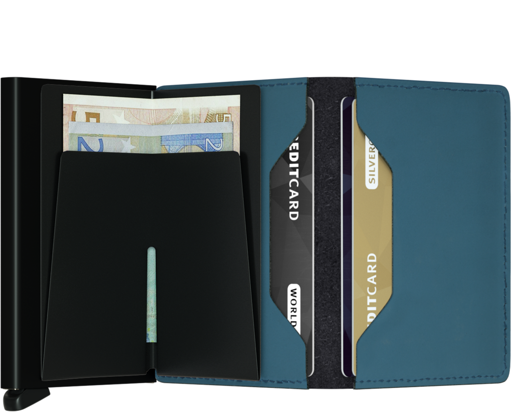 Slimwallet Matte | Petrol - Visual Media Number 2 of 2