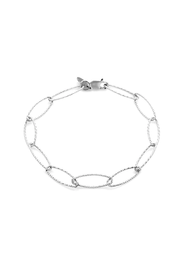 Lisbon Diamond Cut Bracelet | Silver - Main Image Number 1 of 1