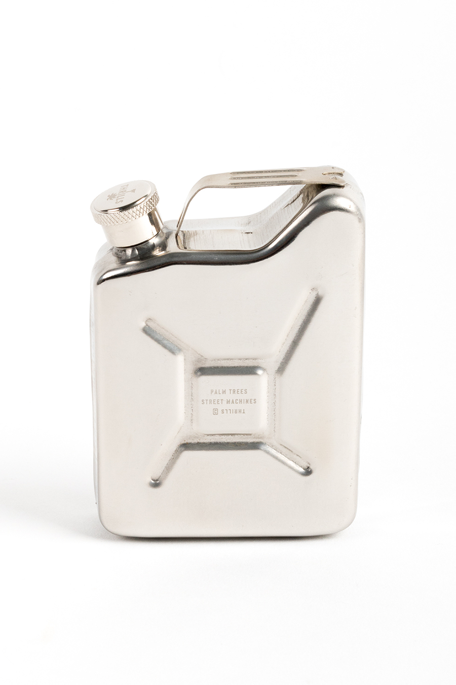 Military Flask | Stainless Steel - Main Image Number 1 of 1