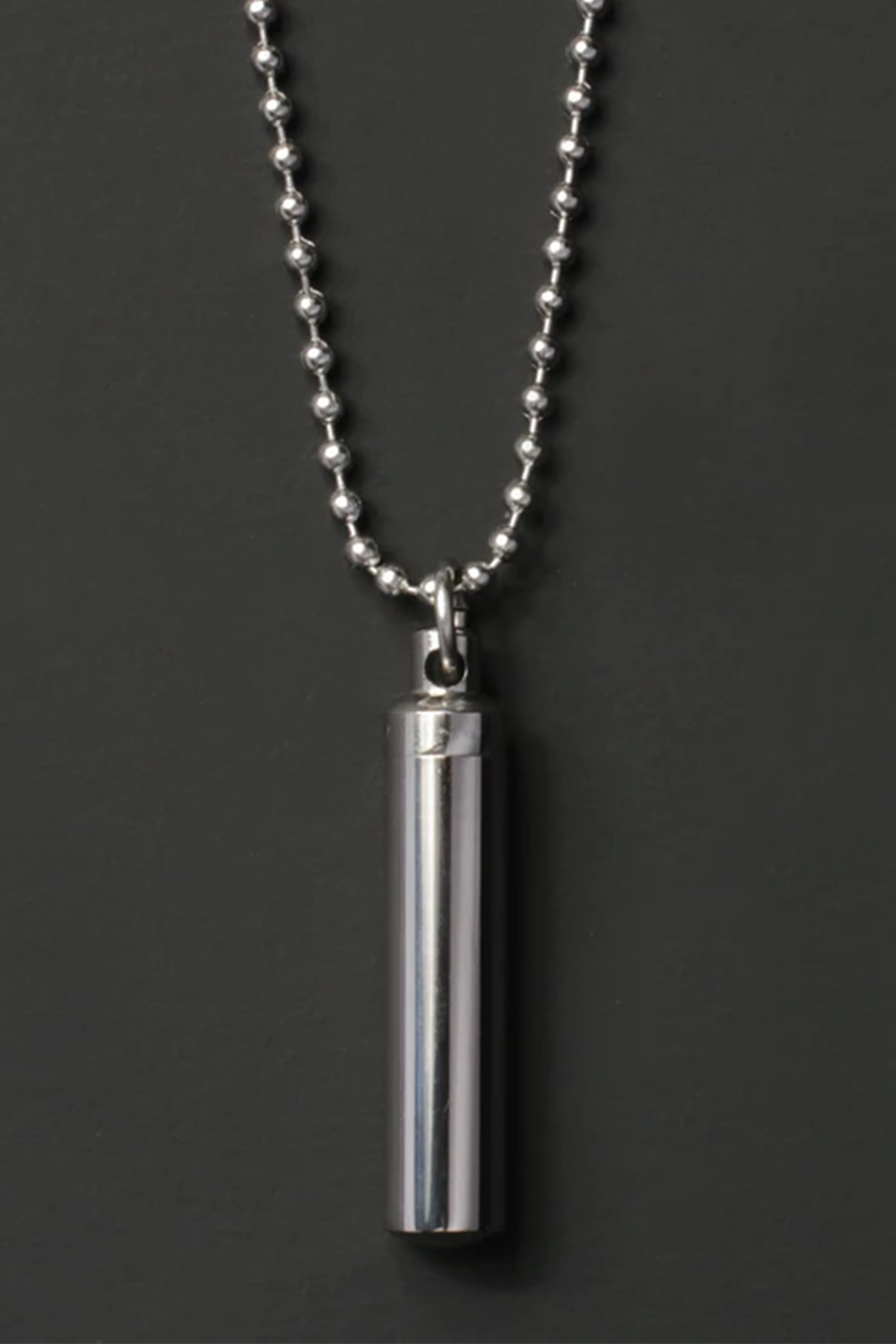 Stainless Steel Vial Necklace - Main Image Number 1 of 2