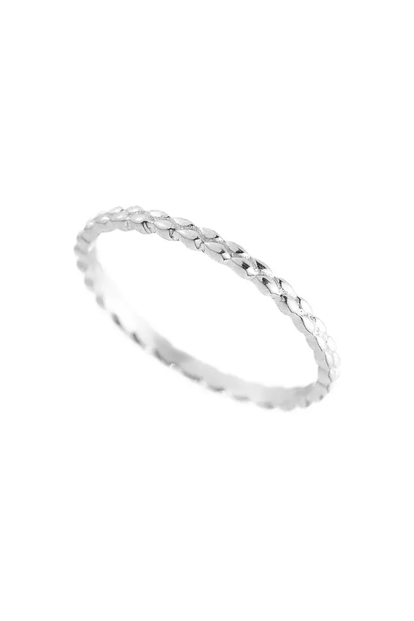 Greece Olive Leaf Ring | Silver - Main Image Number 1 of 1