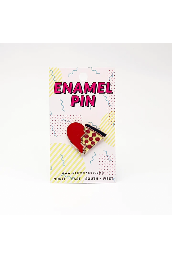 Pizza My Heart Enamel Pin - Main Image Number 1 of 1