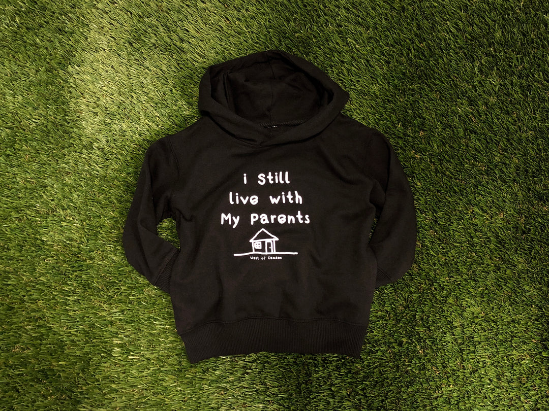 I Still Live Hoodie | Black - Main Image Number 2 of 2