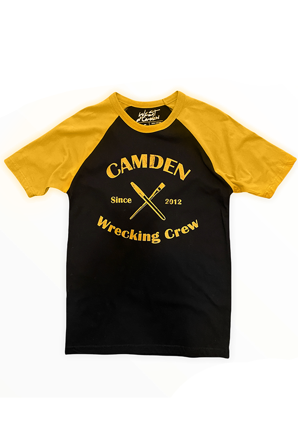 Camden Wrecking Tee |  Black Gold - Main Image Number 1 of 1