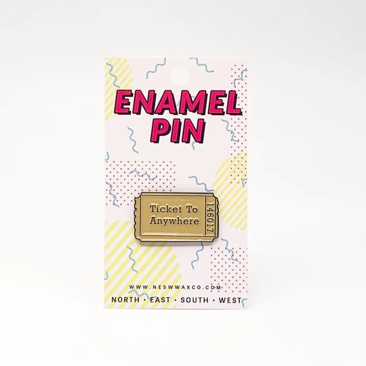Ticket to Anywhere pin - Main Image Number 1 of 1