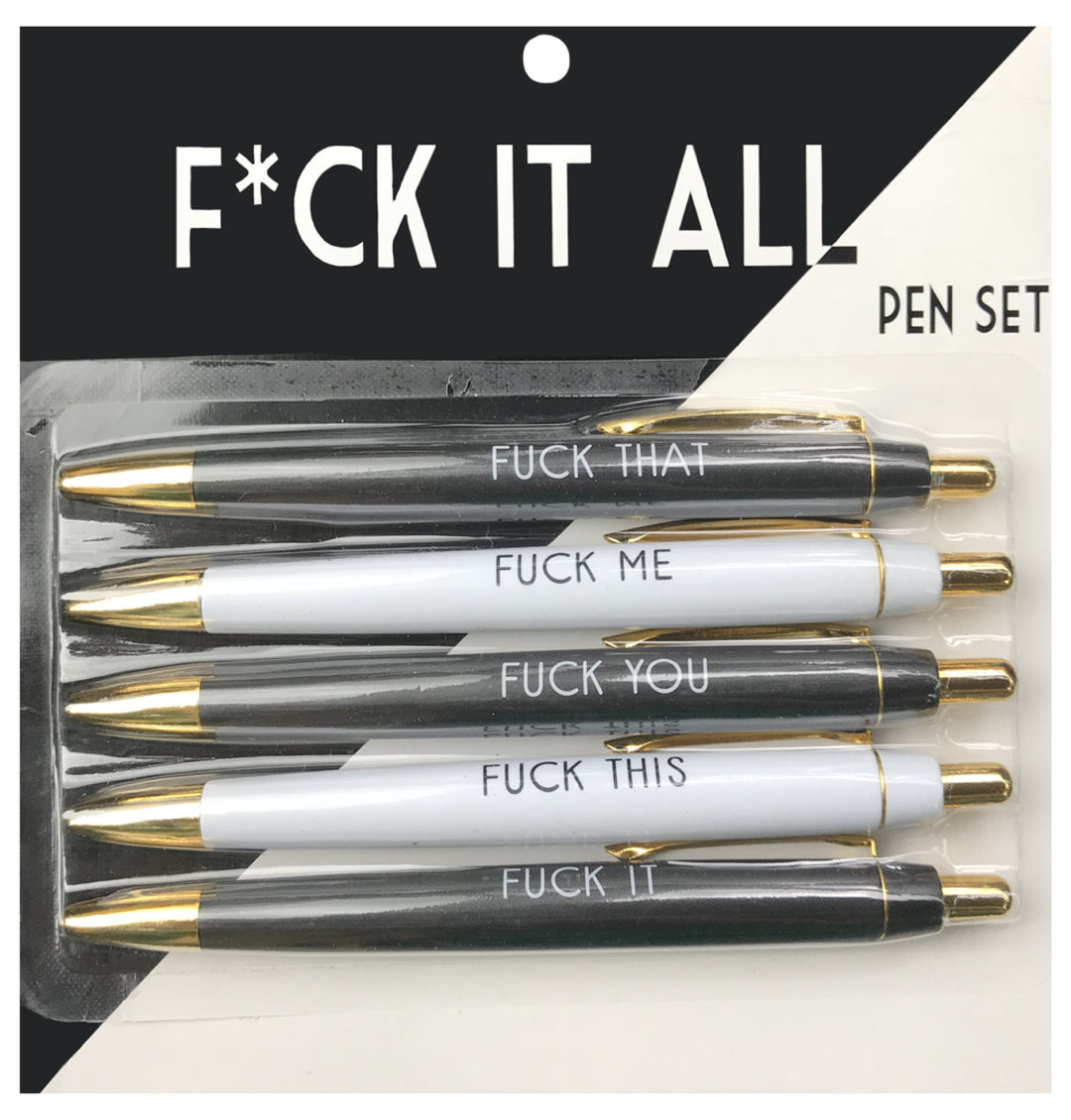 Fuck It All Pen Set - Main Image Number 1 of 1