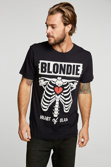 Blondie Hot Ribcage Tee | Black - Main Image Number 1 of 1